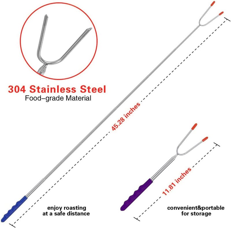 Briout 12 Pack Marshmallow Roasting Sticks - Image 3